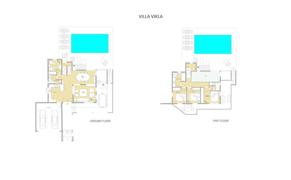 Villa Vikla Pissouri Rum bild